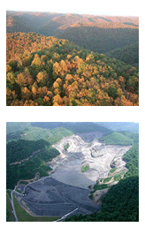 Photos of Coal River Mountain courtesy of Vivian Stockman and OVEC