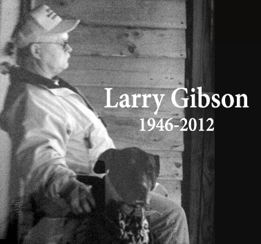 Larry Gibson at his cabin on his beloved Kayford Mountain
